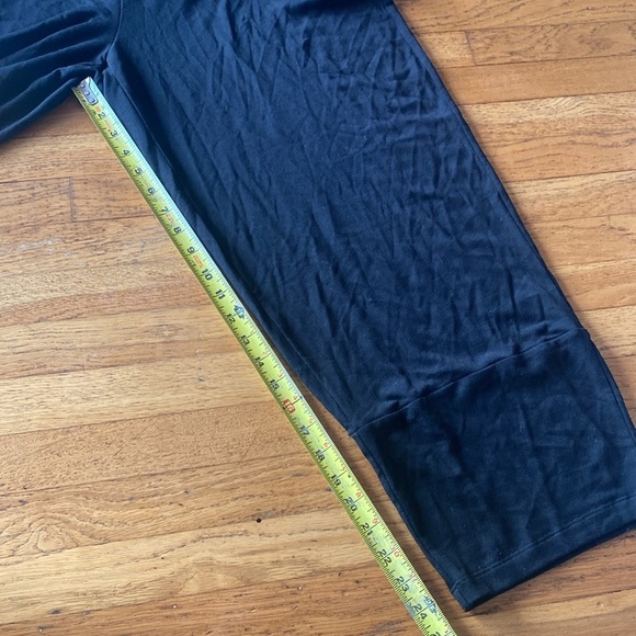 Eileen Fisher Black Wide Leg Pants Size Large - Picture 8 of 16